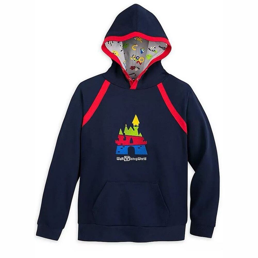Walt Disney World Parks‎ Youth Pullover Hoodie 2020 Sweatshirt Pluto XS Sz 4